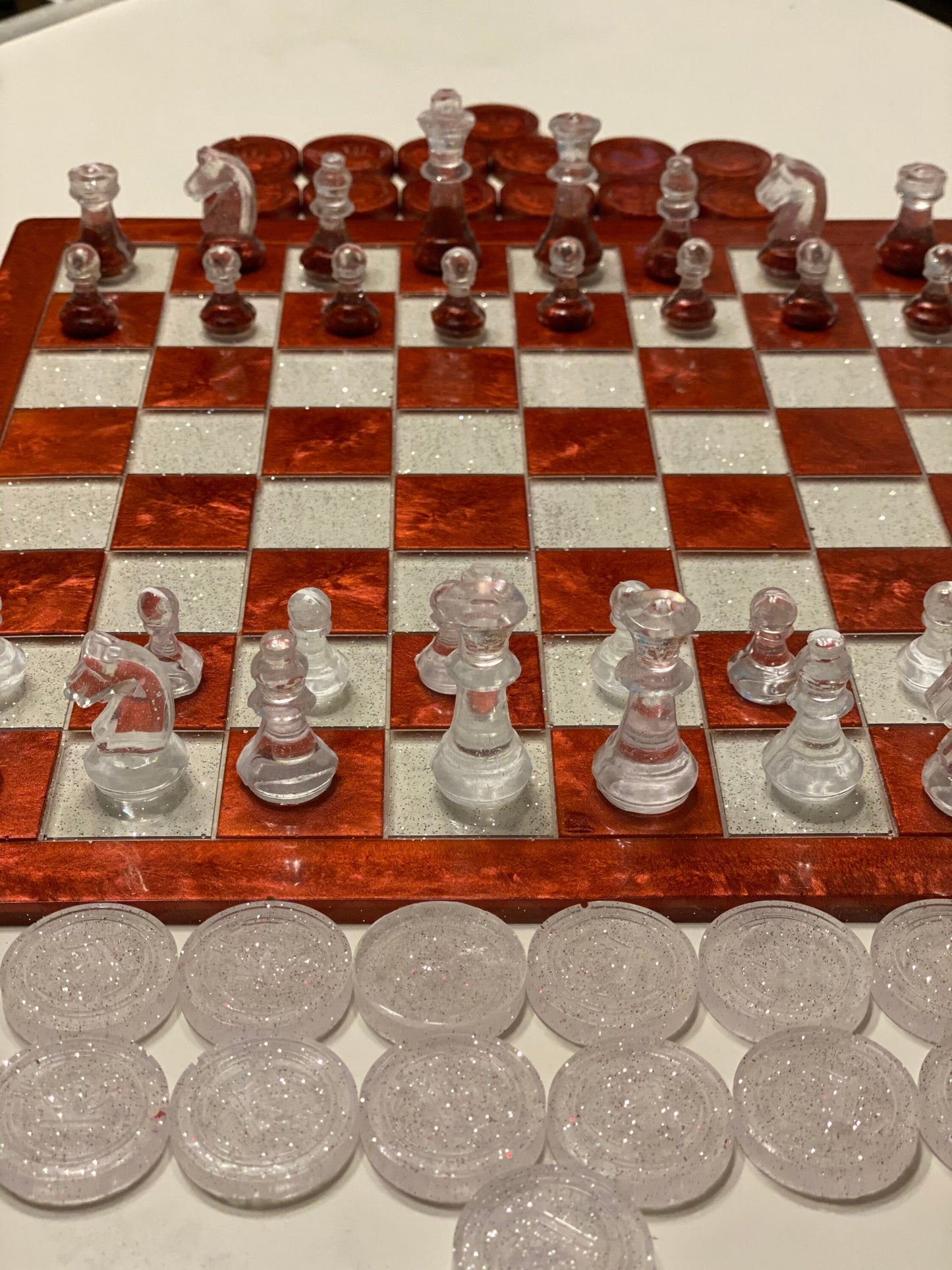 Custom Chess/Checker Set