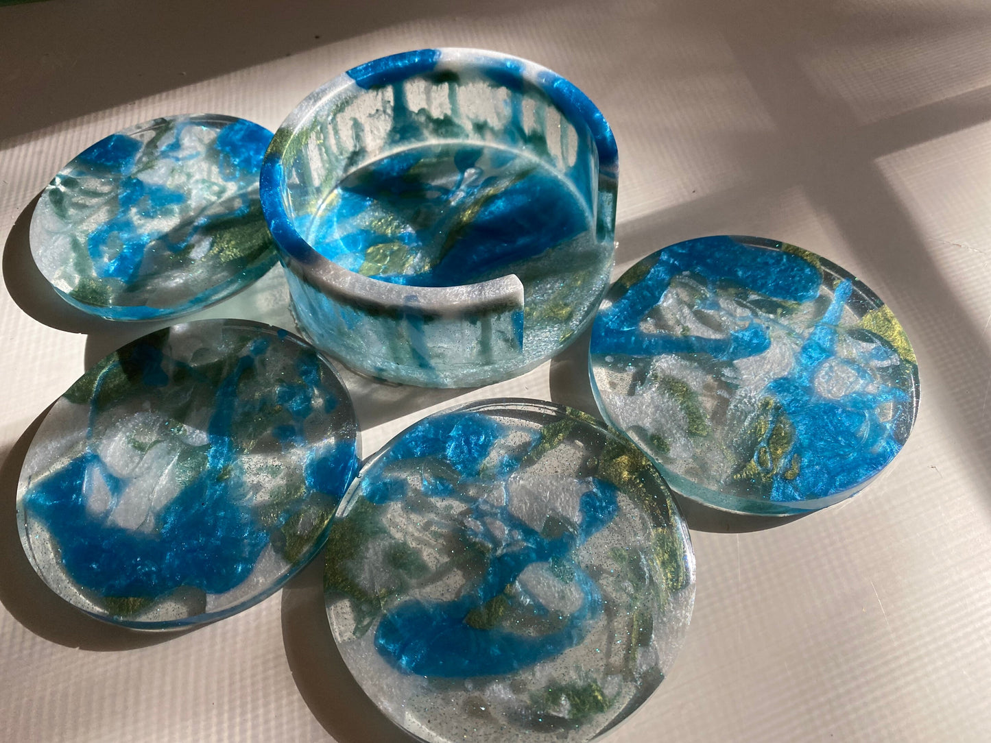 Custom Resin Coasters