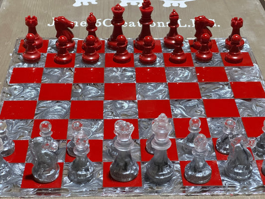 Custom Resin Chess Set (12 x 12)