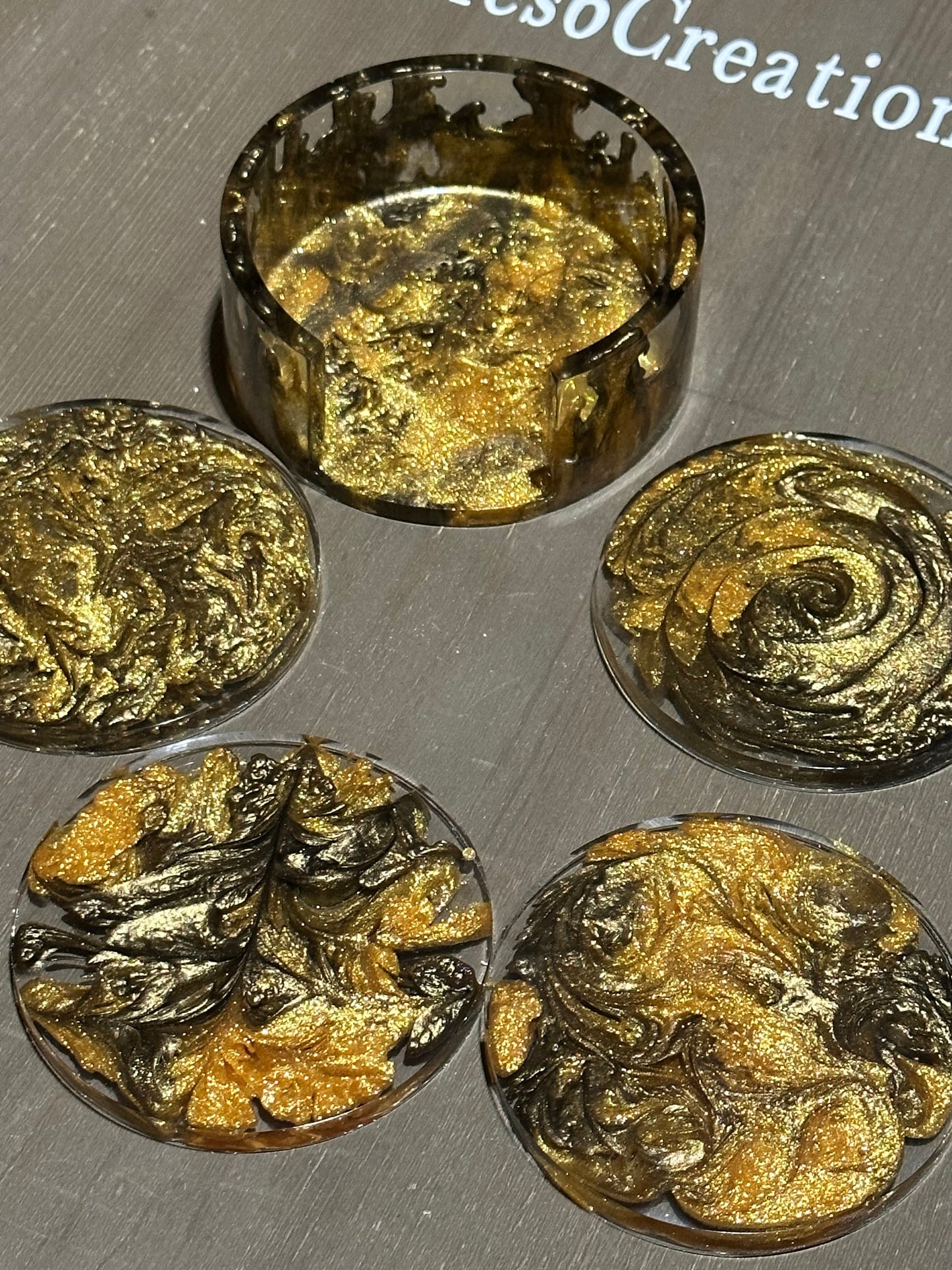 Custom Resin Coasters